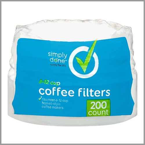 Simply Done Coffee Filters Basket 200ct