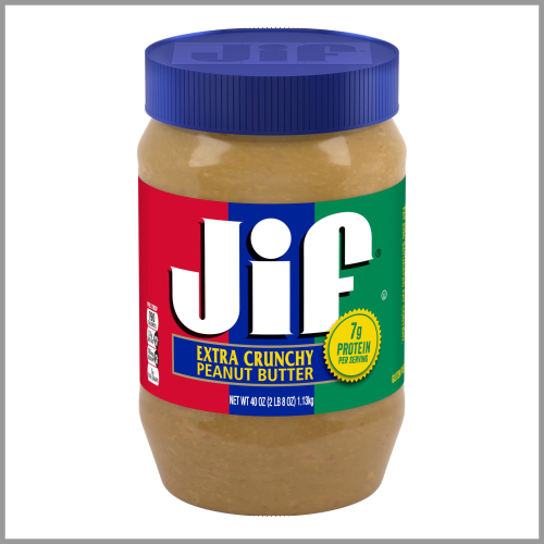 JIF Peanut Butter Extra Crunchy 40oz
