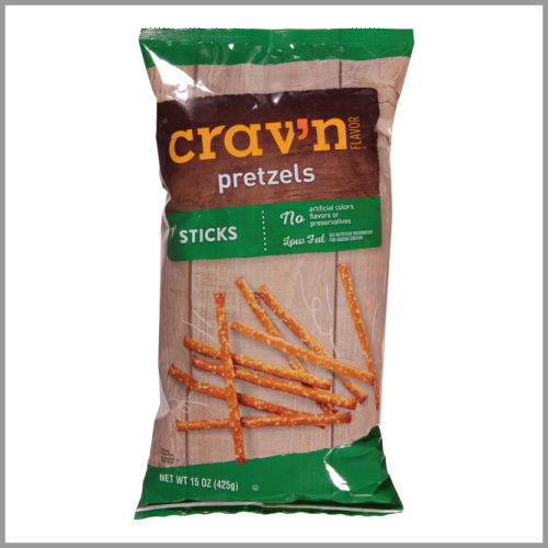 Cravn Flavor Pretzels Sticks 15oz