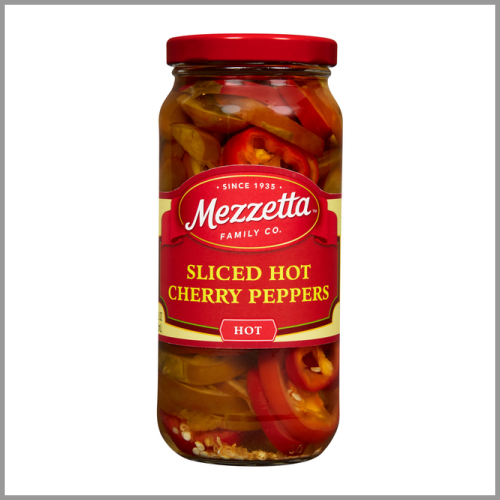 Mezzetta Cherry Peppers Hot Sliced 16oz