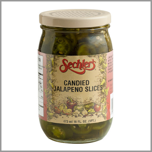 Sechlers Candied Jalapeno Slices 16oz