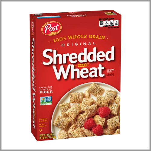 Post Cereal Shredded Wheat 16.4oz