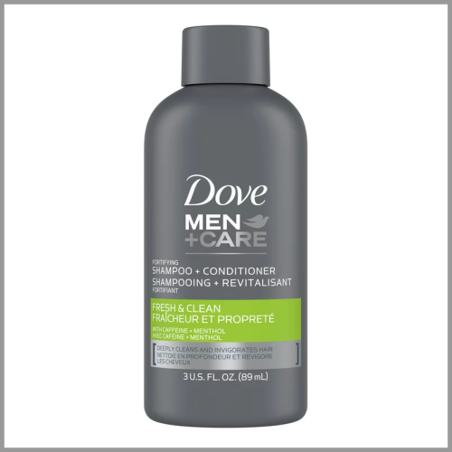Dove Men Care 2 in 1 Shampoo and Conditioner Fresh and Clean 3oz