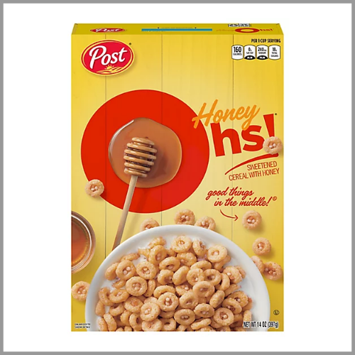 Post Cereal Honey Ohs 10.5oz
