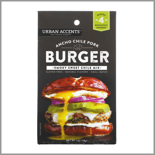 Urban Accents Ancho Chile Pork Burger Smoky Sweet Chile Mix 1oz