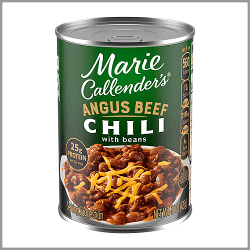 Marie Callenders Angus Beef Chili with Beans 15oz