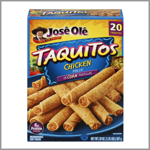 Jose Ole Taquitos Chicken 20oz