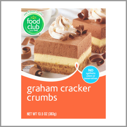 Food Club Graham Cracker Crumbs 13.5oz