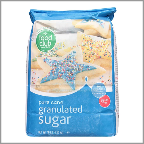 Food Club Granulated Sugar 10lbs