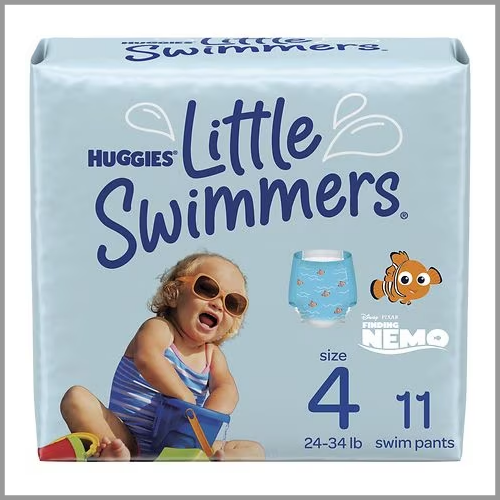 Huggies Little Swimmers Swimpants Finding Nemo Size 4 11pk