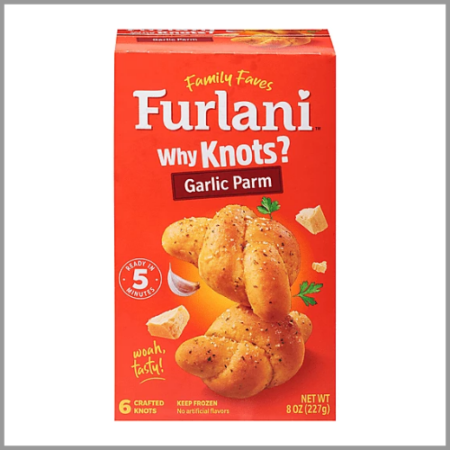 Furlani Why Knots Garlic Parm 6ct 8oz