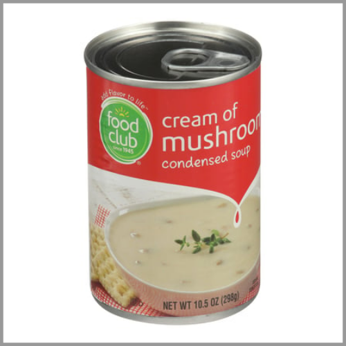 Food Club Soup Condensed Cream of Mushroom 10.5oz
