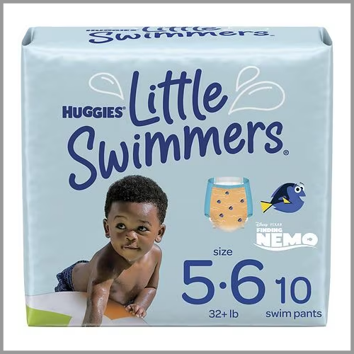 Huggies Little Swimmers Swimpants Finding Nemo Size 5-6 10pk