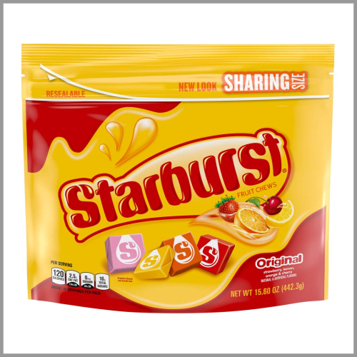 Starburst Fruit Chews Original 15.6oz