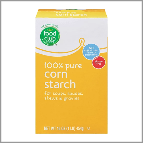Food Club 100% Pure Corn Starch 16oz