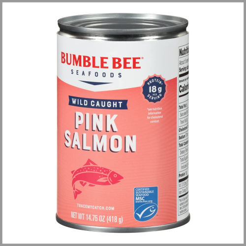 Bumble Bee Seafoods Wild Caught Pink Salmon 14.75oz