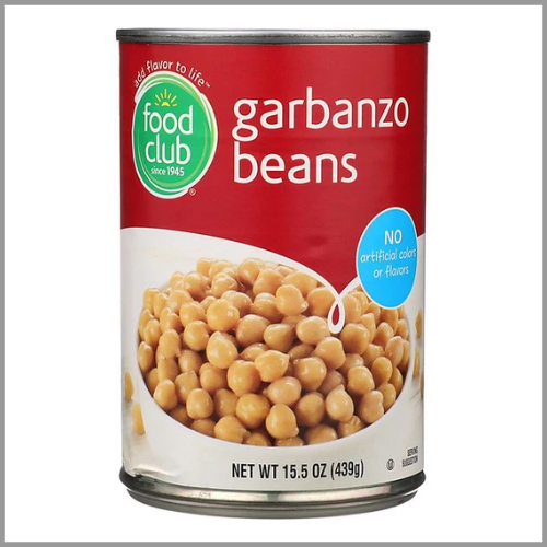 Food Club Garbanzo Beans 15.5oz