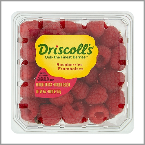 Driscolls Raspberries 6oz
