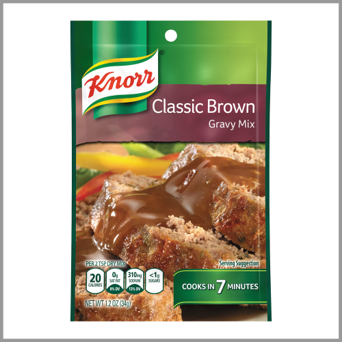 Knorr Gravy Mix Classic Brown 1.2oz