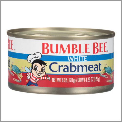 Bumble Bee White Crabmeat 6oz