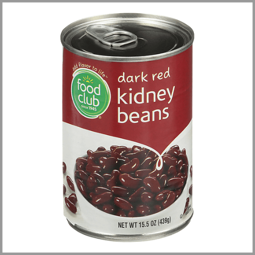 Food Club Kidney Beans Dark Red 15.5oz