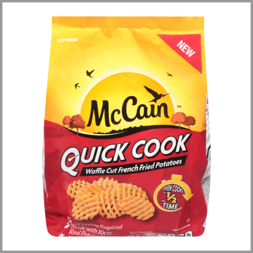 McCain Quick Cook Fries Waffle Cut 20oz