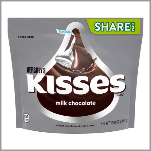 Hersheys Kisses Milk Chocolate 10.8oz