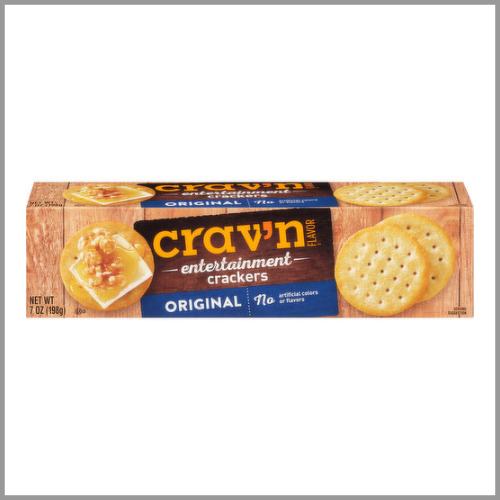 Cravn Entertainment Crackers Original 7oz