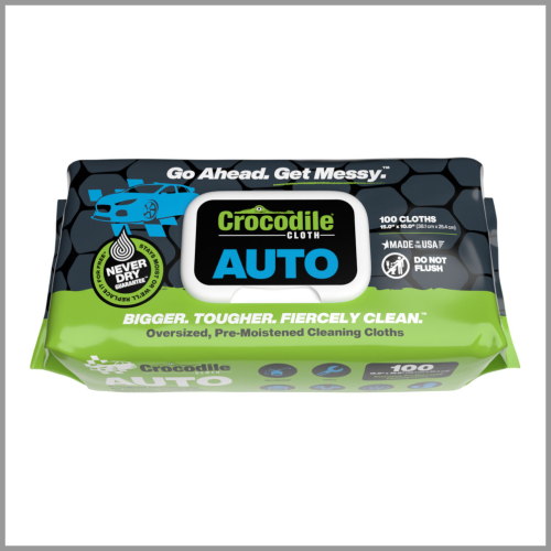 Crocodile Cloth Auto 100pk