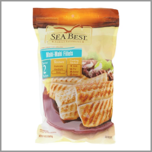 Sea Best Mahi Mahi Fillets Flavor 2 Medium Texture Firm 16oz