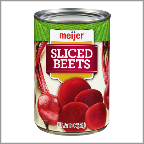 Meijer Sliced Beets 15oz