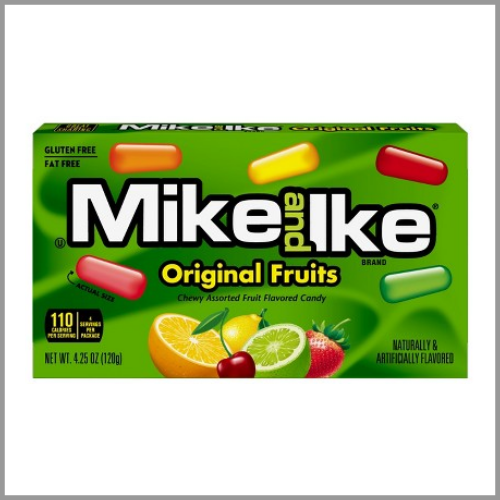 Mike and Ike Original Fruits 4.25oz