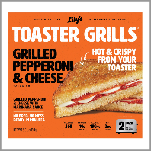 Lilys Toaster Grills Grilled Pepperoni and Cheese Sandwich 6.7oz