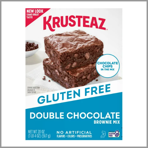 Krusteaz Brownie Mix Gluten Free Double Chocolate 20oz