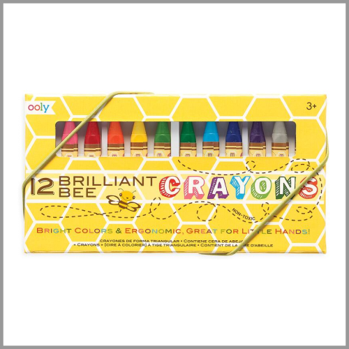 Ooly Brilliant Bee Crayons 12ct