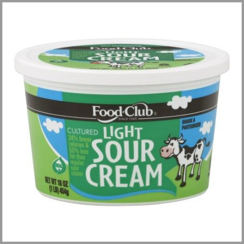 Food Club Sour Cream Light 16oz