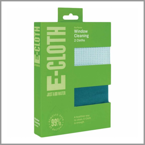 E Cloth Window Cleaning Kit 2pk