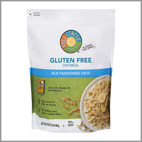 Full Circle Old Fashioned Oats Gluten Free 32oz