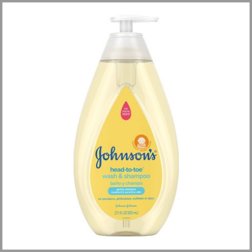 Johnsons Head to Toe Wash and Shampoo 27.1floz