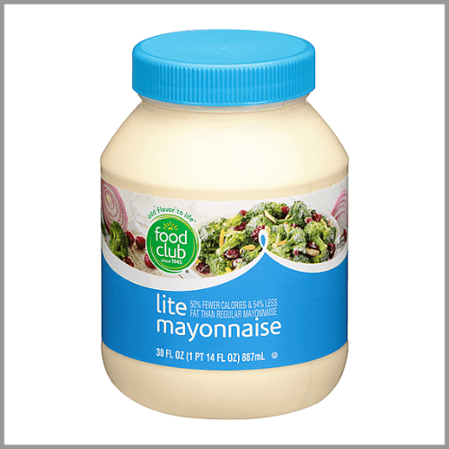Food Club Mayonnaise Lite 30oz