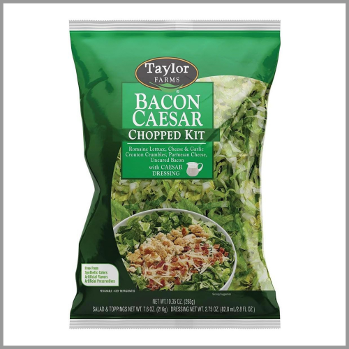 Taylor Farms Chopped Salad Kit Bacon Caesar 10.35oz