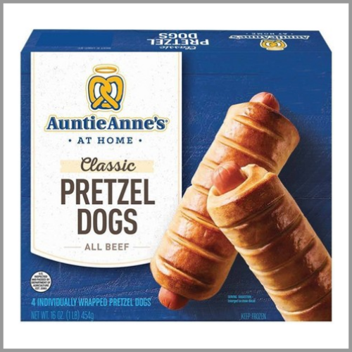 Auntie Anne's Classic All Beef Pretzel Dogs 4ct