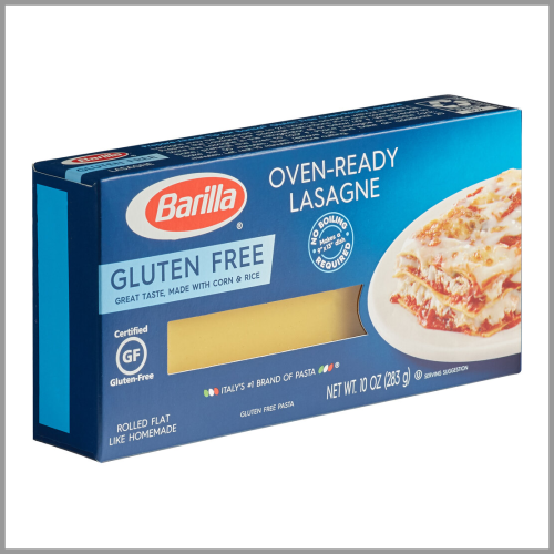 Barilla Lasagne Oven Ready Gluten Free 10oz