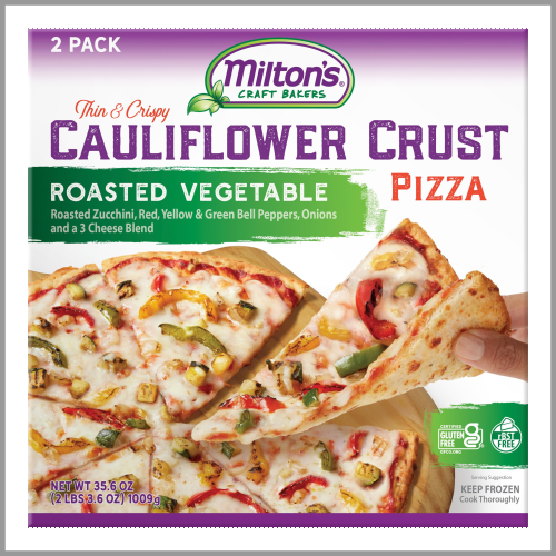 Miltons Pizza Thin and Crispy Cauliflower Crust Roasted Vegetable 35.6oz