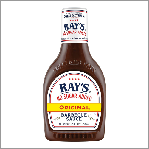 Sweet Baby Rays Barbecue Sauce No Sugar Added 18.5oz