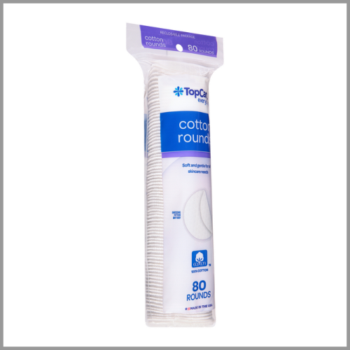 TopCare Cotton Rounds 80ct