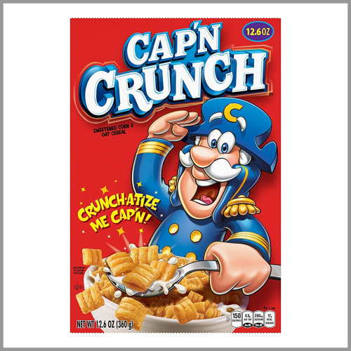 Quaker Cereal Capn Crunch 12.6oz