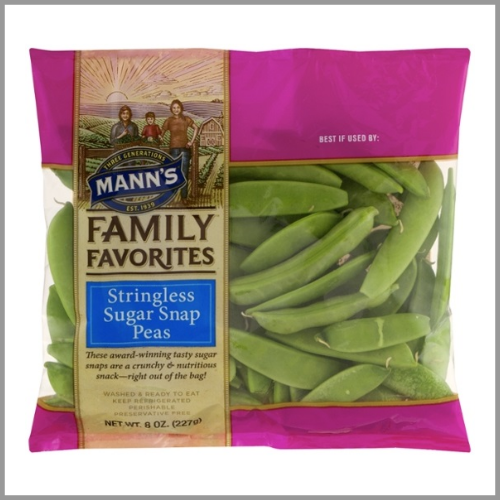 Manns Stringless Sugar Snap Peas 8oz