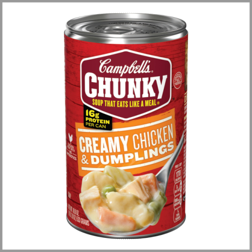 Campbells Chunky Soup Creamy Chicken and Dumplings 18.9oz