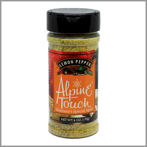 Alpine Touch Seasoning Lemon Pepper 6oz